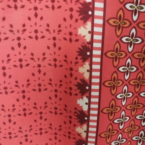 Old Navy Coral Print Sheath Dress Size M - Picture 8 of 11